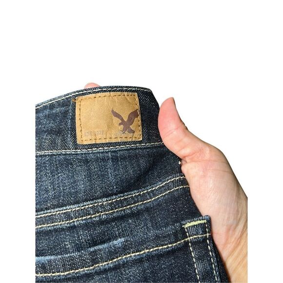 American Eagle Stretch Jean Shorts Size 2 - Picture 4 of 8